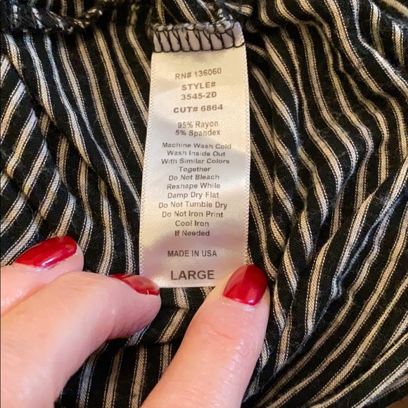 PST Cold Shoulder top - large - Picture 6 of 6